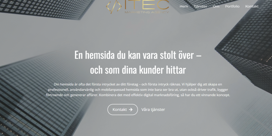 Hemsidor och digital marknadsföring