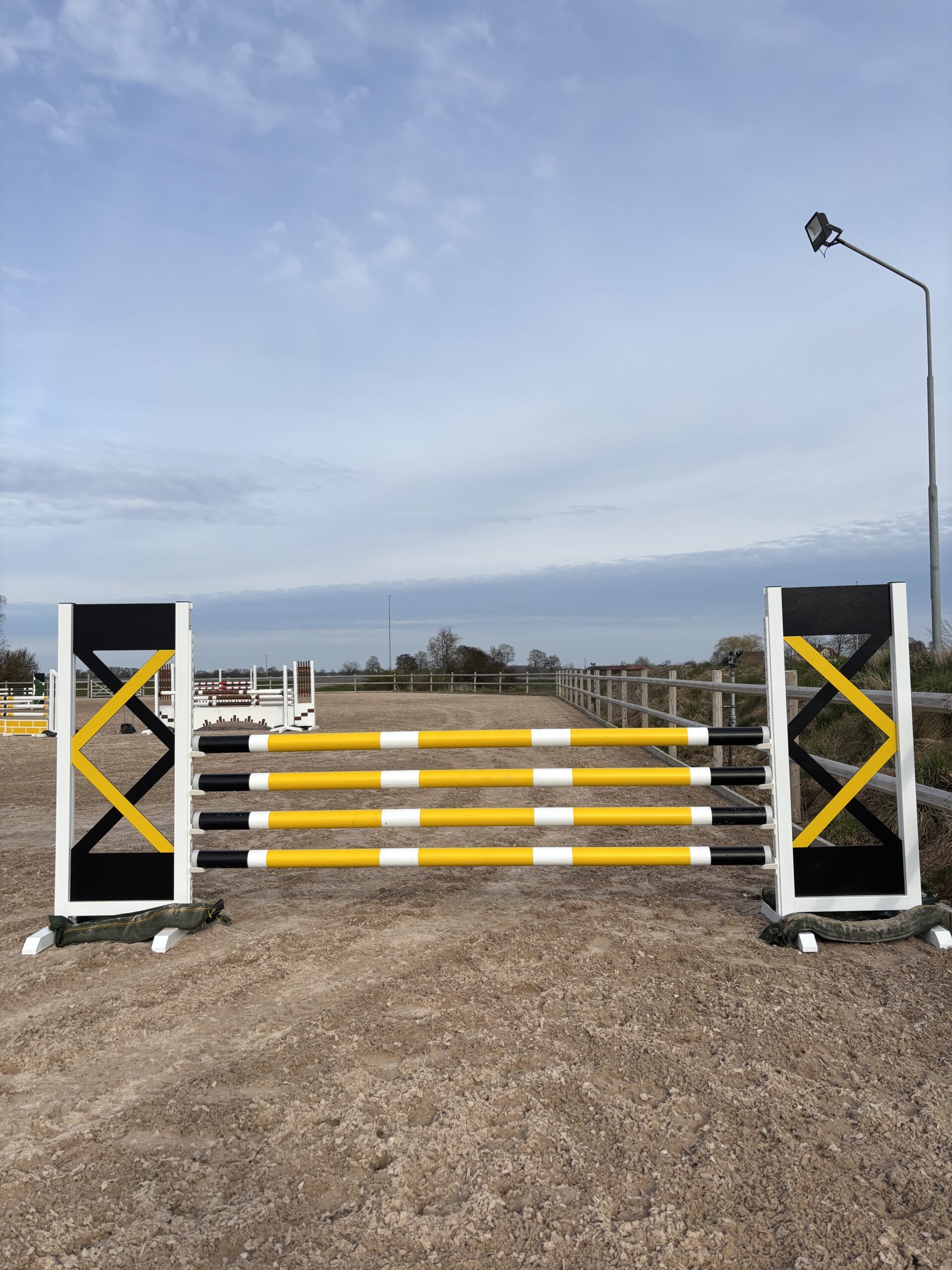 Öppen Bana utanför Kristianstad i Skåne